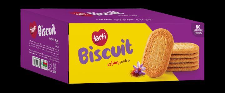 بیسکویت ساده زعفرانی